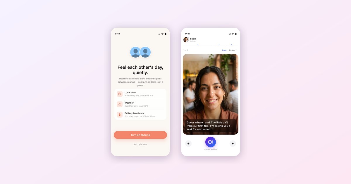 Share Your Day: See Your Partner's Local Time, Weather and Battery